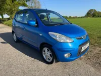 Used Hyundai i10 Edition 66 HP (48 kW) 2010 Blue Hatchback