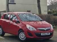 Used Vauxhall Corsa S 65 HP (47 kW) 2012 Red Hatchback