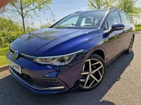 Used VW Golf VII Style 150 HP (110 kW) 2020 Blue Estate