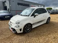 Used Abarth 595 Turismo 165 HP (121 kW) 2018 White Hatchback