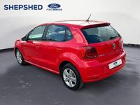 Used VW Polo Edition 60 HP (44 kW) 2017 Red Hatchback