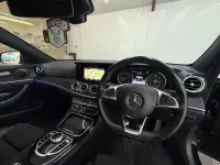 Used Mercedes E220 AMG line 194 HP (142 kW) 2017 Black Estate