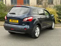 Used Nissan Qashqai +2 Acenta 110 HP (80 kW) 2011 Blue SUV
