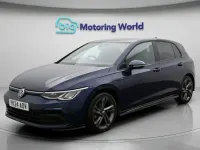 Used VW Golf VIII R-line 150 HP (110 kW) 2023 Blue Hatchback