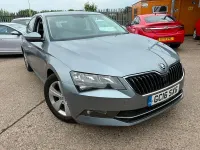 Used Skoda Superb SE 150 HP (110 kW) 2016 Grey Hatchback