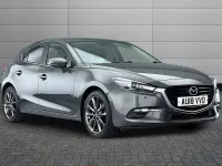 Used Mazda 3 Inclusive 163 HP (119 kW) 2018 Machine grey Hatchback