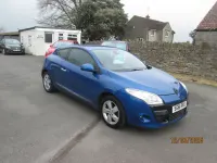 Used Renault Mégane Coupé Dynamique 108 HP (79 kW) 2011 Blue Coupe