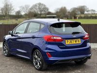 Used Ford Fiesta ST-Line 100 HP (73 kW) 2017 Blue Hatchback
