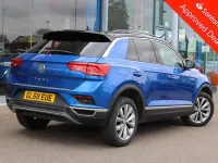 Used VW T-Roc Design 150 HP (110 kW) 2018 Blue SUV