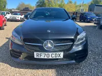 Used Mercedes C220 AMG Line Premium 194 HP (142 kW) 2021 Black Sedan