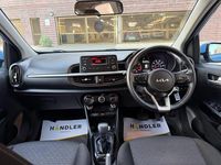Used Kia Picanto 2021 Blue Hatchback