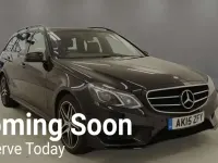 Used Mercedes E220 AMG 177 HP (130 kW) 2015 Black Estate