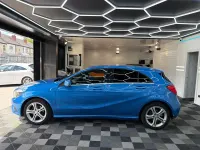 Used Mercedes A180 Sport Edition 109 HP (80 kW) 2015 Blue Hatchback