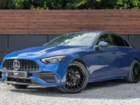 Used Mercedes C200 AMG line 2022 Blue Sedan