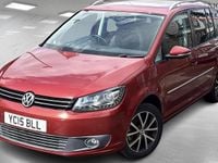 Used VW Touran SE 140 HP (102 kW) 2026 Red MPV