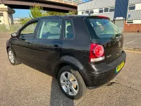 Used VW Polo Match 80 HP (58 kW) 2008 Black Hatchback