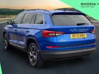 Used Skoda Kodiaq SE L 110 HP (80 kW) 2021 Race blue metallic SUV