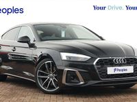 Used Audi A5 S-Line 2020 Black Hatchback
