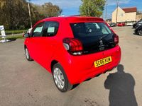 Used Peugeot 108 Active 68 HP (50 kW) 2016 Red Hatchback