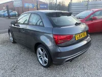 Used Audi A1 S-Line 105 HP (77 kW) 2014 Grey Hatchback