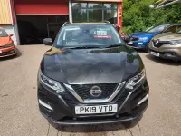 Used Nissan Qashqai N-Connecta 115 HP (84 kW) 2019 Black SUV