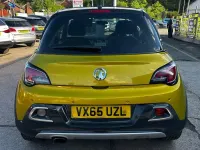 Used Vauxhall Adam Rocks 2015 Yellow Hatchback