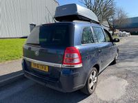 Used Vauxhall Zafira 110 HP (80 kW) 2011 Blue MPV