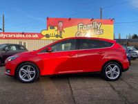 Used Ford Focus Titanium 2015 Red Hatchback