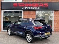 Used VW T-Roc SEL 150 HP (110 kW) 2018 Blue SUV
