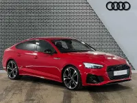 Used Audi S5 Black Edition 341 HP (250 kW) 2022 Red Coupe