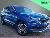 Used Skoda Kodiaq SE L Executive 110 HP (80 kW) 2023 Race blue metallic SUV