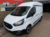 Used Ford Transit Custom 105 HP (77 kW) 2019 White Van
