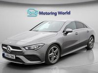 Used Mercedes CLA200 AMG line 163 HP (119 kW) 2019 Grey Coupe