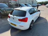 Used BMW 118 Sport Line 150 HP (110 kW) 2017 White Hatchback