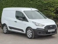 Used Ford Transit 100 HP (73 kW) 2023 Frozen white Van