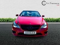 Used Mercedes E220 SE 168 HP (123 kW) 2014 Red Cabriolet