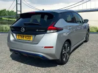 Used Nissan Leaf N-Connecta 110 kW (150 HP) 2018 Silver Hatchback