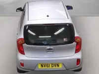 Used Kia Picanto 68 HP (50 kW) 2011 Silver Hatchback