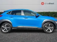 Used Hyundai Kona Premium 120 HP (88 kW) 2019 Blue SUV
