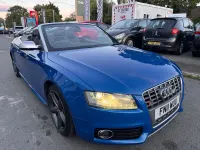 Used Audi A5 Cabriolet Comfort 272 HP (200 kW) 2011 Blue Cabriolet