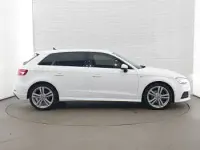Used Audi A3 S-Line 116 HP (85 kW) 2019 White Sedan