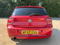 Used BMW 116 Sport Line 2012 Red Hatchback