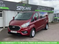 Used Ford Transit Custom Limited 185 HP (136 kW) 2020 Red Van