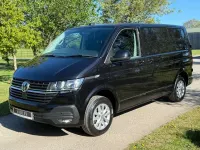 Begagnad VW Transporter Highline 2021 Svart Van
