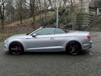 Begagnad Audi A5 Cabriolet S-Line 190 HK (139 kW) 2017 Silver Cab