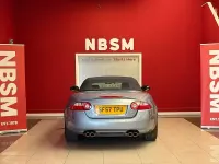 Used Jaguar XKR Supercharged 420 HP (308 kW) 2008 Blue Cabriolet