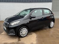Used Peugeot 108 Active 68 HP (50 kW) 2015 Black Hatchback