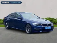 Used BMW 520 M Sport 190 HP (139 kW) 2019 Blue Sedan
