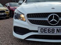 Used Mercedes CLA180 AMG line 122 HP (89 kW) 2018 White Sedan