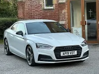 Używany Audi A5 Black Edition 190 KM (139 kW) 2019 Biały Coupe
